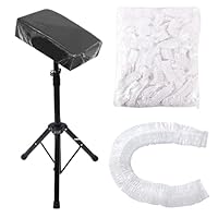 HOINCO 50 Stück Tattoo-Tablett-Abdeckungen, transparent, elastisch, Tattoo-Armlehnen. 90 x 110 cm