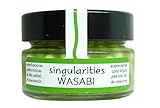 Singularities sabores - Esferificaciones de Wasabi, Perlas de Wasabi, Sabor Oriental, picantes, para Topping o Decoración - 65 g