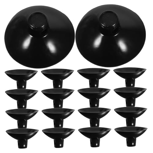 Luxshiny 20pcs Abrazadera con Ventosas para Gestión de Cables, Sujetadores para Ventanas para Cables, Organización de Cables para Escritorio miniatura 1