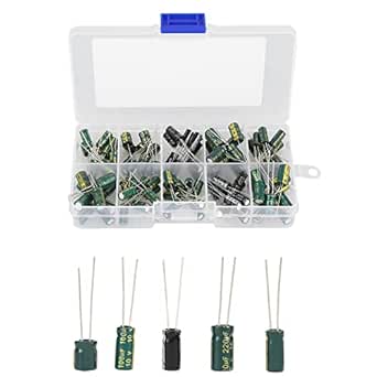 Condensatori 10UF 25V 10mf 105C Condensatore Elettrolitico - Foto 5