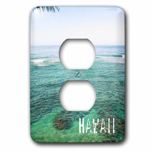 Kauai Hawaii Ocean double plaque de finition murale impression haute définition