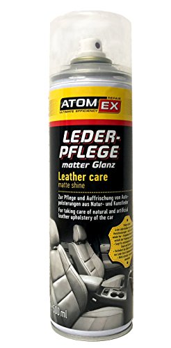 XADO cuir  rembourrage coussin de nettoyage de soins  atomex Entretien Cuir de polissage  Matter brillant 500 ml