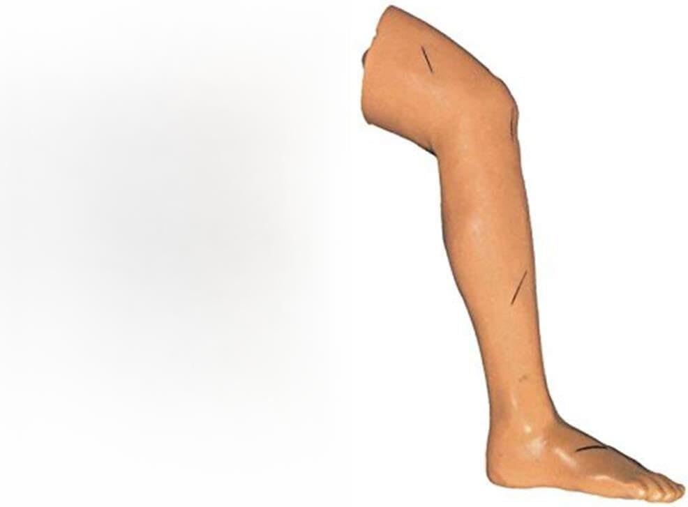 Leg Suture Training Simulator Model, Advanced Simulation Leg Model, Education Advanced Suture Exercise Training Leg