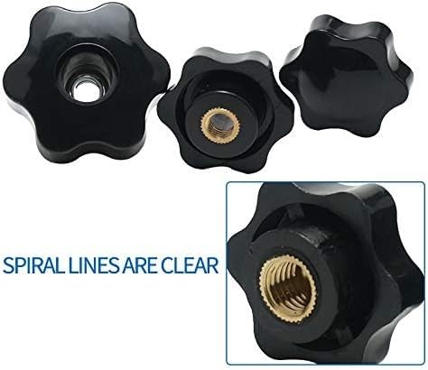 ハンドルナット、ノブナット, ネジ 10/5 個 M4 M5 M6 M8 M10 プラムハッドタイツ ヘイドルスレッドスターメカニカ