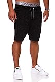 MT Styles Sweat-Shorts Zipper C-983 [Schwarz, S]