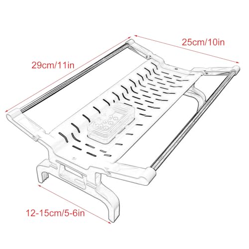 Portable Electric Heater with Drying Rack and Humidifier for Indoor Clothes Drying - Image 2
