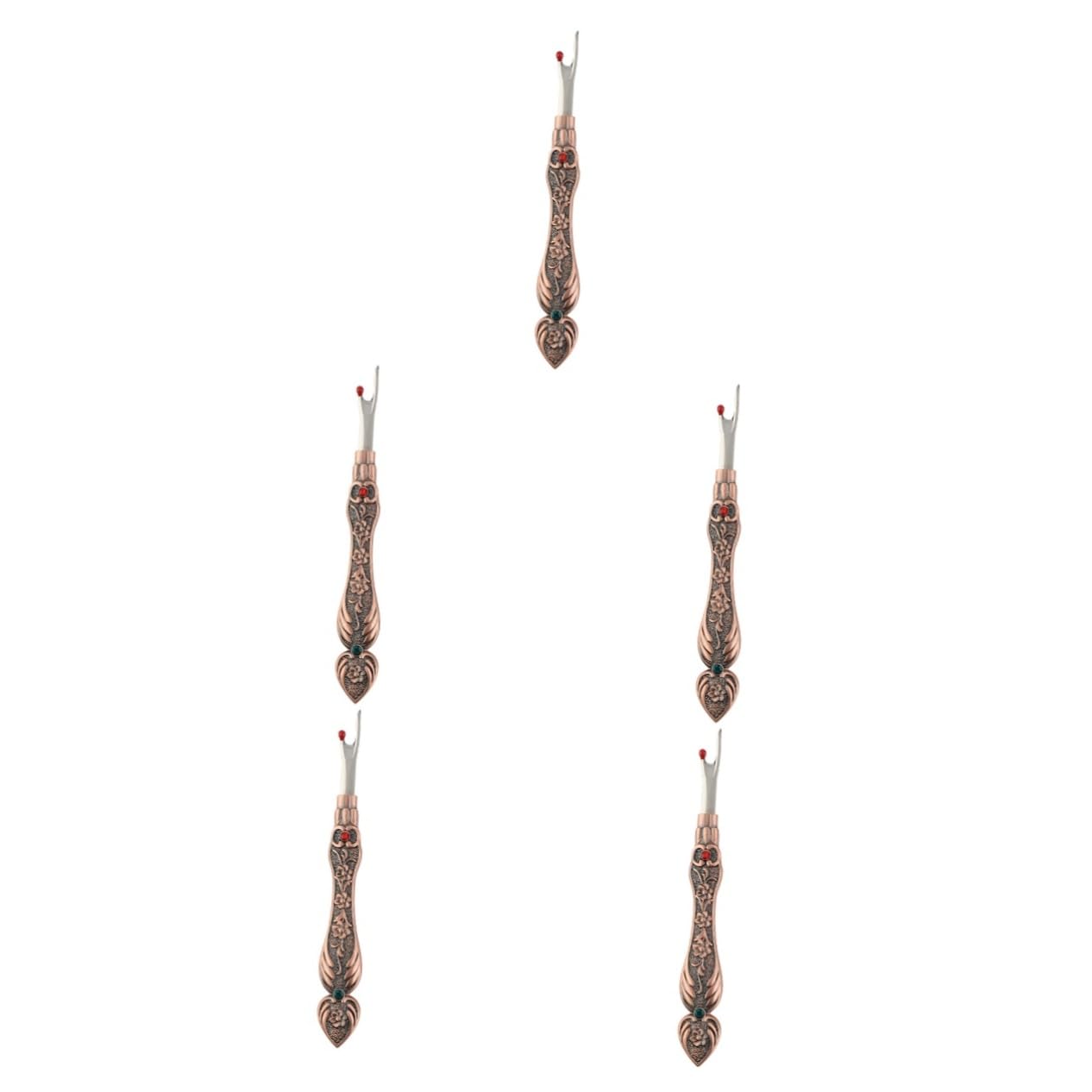 EXCEART Desgarrador De Costuras De 5 Uds Herramientas para El Hogar Herramientas De Bordado Accesorios para Trenzas Desgarrador De Costuras Herramienta De Extracción De Costura