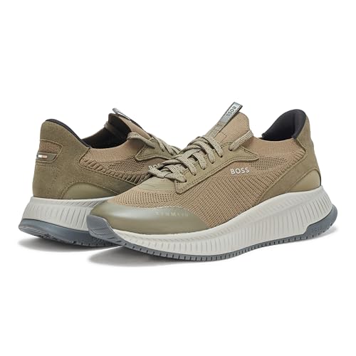 Image of BOSS Men's Modern Knit Structure Running Sneaker