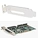 YINETTECH 2pcs SCSI Card Low Profile Bracket Compatible with Adaptec 29320LPe Compatible with LSI 20320ie