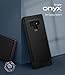 Ringke Onyx Compatible with Galaxy Note 9 Flexible & Slim Anti Slip Shock Absorbent Phone Cover for Galaxy Note9 - Black