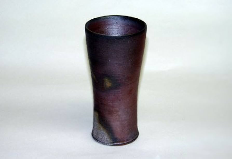 Amazon.co.jp: 備前焼 岡部享憲 作 麦酒杯(ロング)（岡部-07
