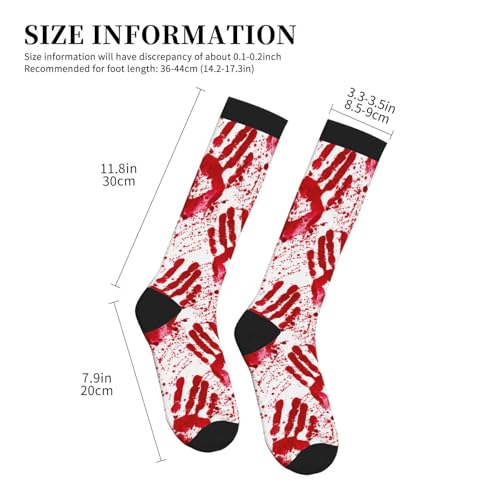 Image of Compression Socks for Women Men Circulation Graduated Supports Socks for Running Athletic Sports Nurse Travel