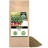 Alpi Nature Basilic Séché 500g, Feuilles de Basilic Séchées et Frottées, Assaisonnement Italien