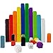 RAINBOW TOYFROG Math Manipulatives Counting Cubes, Educational Linking Cube, Kindergarten Learning Activities Math Cubes, Set of 100 Counting Toys Toys for Kids Ages 3 Above…