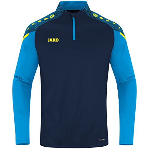 Sudadera JAKO Performance Ziptop para entrenamiento deportivo intenso en campo