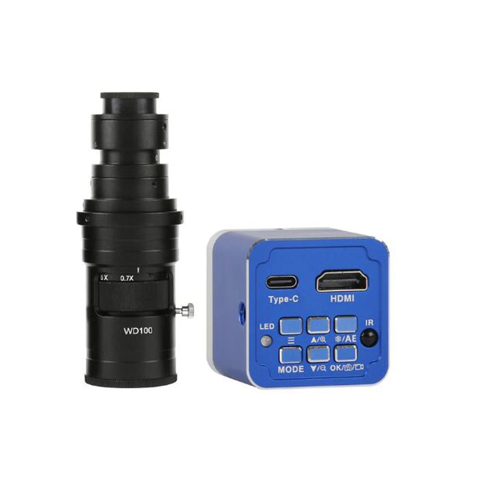 12MP 4K 1080P HDMI Type-c PC Industriale elettronico Digitale Mini Videocamera per microscopio e Obiettivo con Attacco C 200X