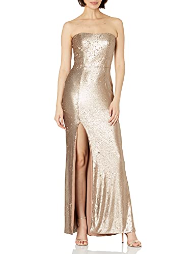 dress the population ellen gown Eliana Cowl Neck Gown