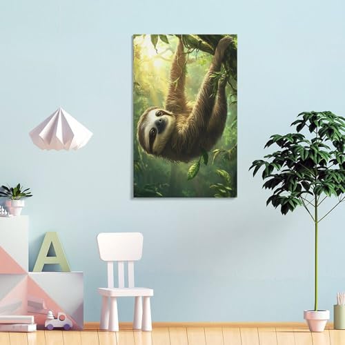 Impression sur toile Pauvre diable de qualité supérieure pour salon moderne