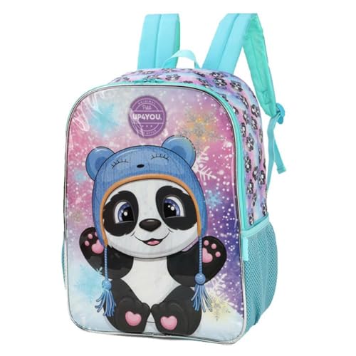 MOCHILA VERDE PANDA - IS39361UP