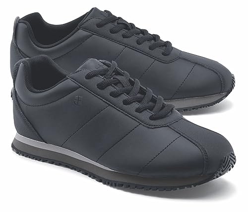 Shoes for Crews Avery, Women's Slip Resistant Work Shoes, Water Resistant, Black3