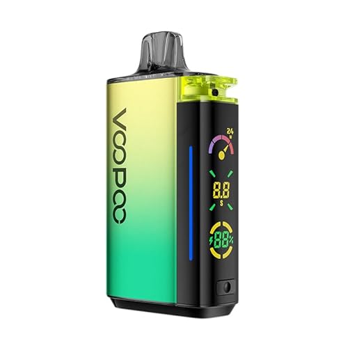 VOOPOO Vrizz Pod |bhLbg u[v[ dq^oR VAPE ƊEő勉15ml 80,000pt  800mAhobe[ }[dΉ meihen xCvohZbg (Spring Green)
