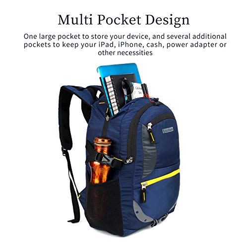 Image of LUZIAN LB1100 32 Ltrs Casual bagpack /School Bag /Laptop Backpack (Blue)