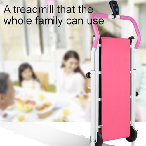 Image of Treadmill Suitable for The Whole Family, Foldable Design, Convenient Storage, Ideal for Home Fitness, Sponge Handrails, Safe and Comfortable
