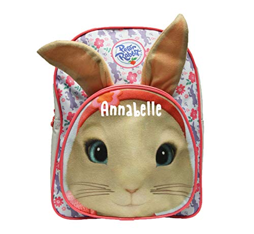 Mochila oficial de Lily Bobtail con orejas 3D de Peter Rabbit Roxy...