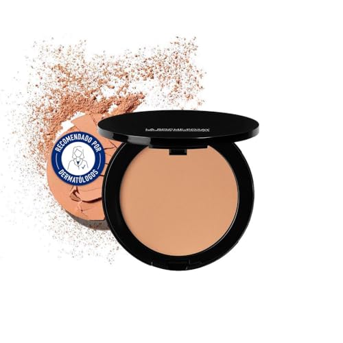 La Roche Posay, Toleriane Compacto Mineral Base de Maquillaje en Polvo, Acabado Mate Natural, Alta Cobertura, Larga Duración, SPF 25, Para Todo Tipo de Pieles, Tono: 15 - Golden