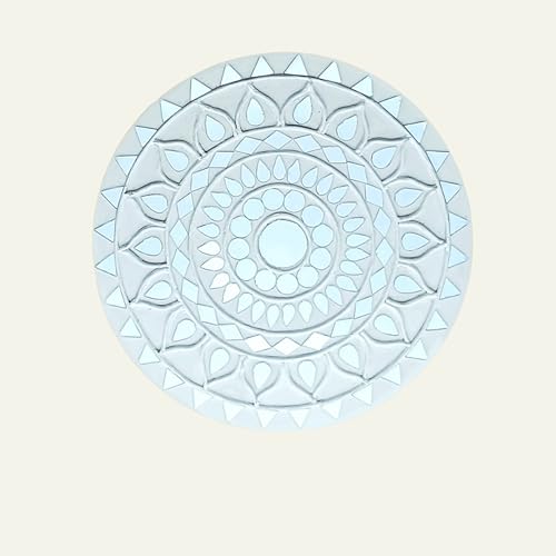 Image of 8 inch Premarked White pink lippan art material diy kits art and craft kit for adult lippan art tool clay for lipan art diy art kits art kit mdf board for lippan art lippan art kit lippan art wall decor art kit art kit for adults lippan art materials kit lipan art work kit