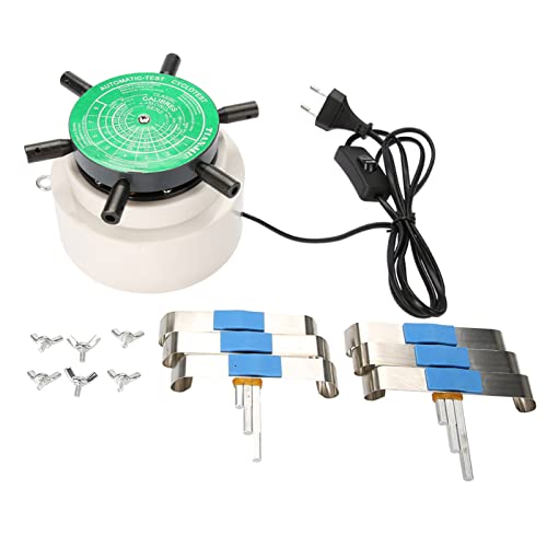 Antilog Uhrenbeweger für Uhr, Testmaschine Mechanische Uhr Automatischer Wickler Armbanduhr-Tester Kann 6 Uhren aufnehmen(EU-Stecker) Cover