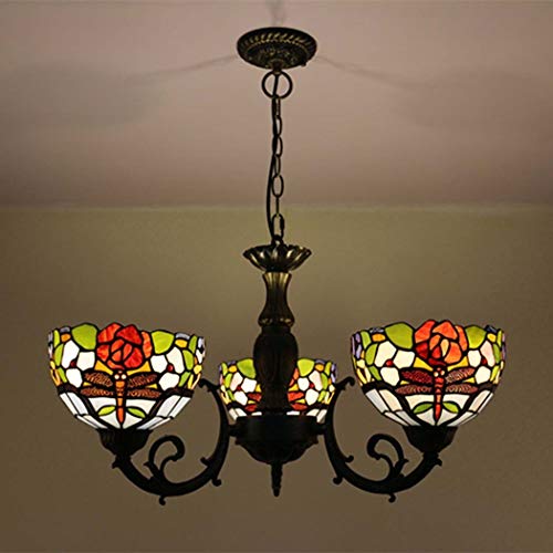 Lampadario in stile Tiffany, Plafoniere in vetro