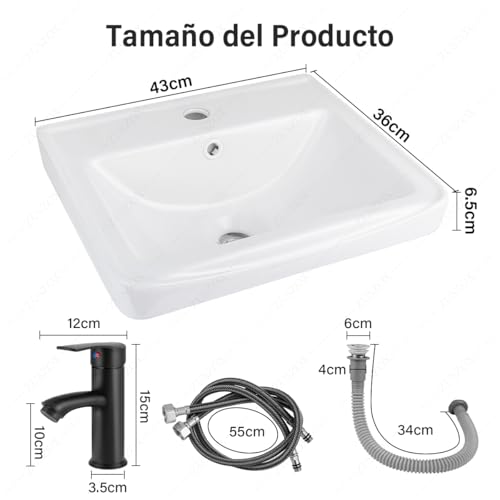 Recopilación de Lavabos de montaje en pared los 10 mejores. 18 Imagen adicional
