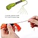Embroidery Floss Embroidery Thread 50 Skeins Friendship Bracelets String with 10pcs Floss Bobbins and 9pcs Needles, 1 Pcs Needle Threader