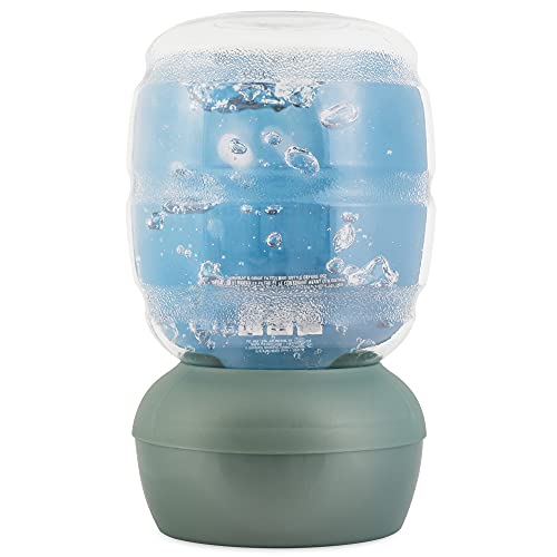 Petmate Replendish Automatic Gravity Waterer For Cats And Dogs, Bpa-Free, No Batteries Required, Includes Charcoal Filter, 1 Gallon #TOP4
