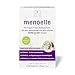 Produktbild menoelle® Wechseljahre Tabletten, pflanzlich mit EstroG-100 Extrakt. Bei Hitzewallungen, Schlaflosigkeit und weiteren Symptomen. Hormonfrei, Vegan ohne Nebenwirkungen. 60 Tab./ Monat