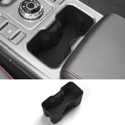 Center Console Cup Holder Compatible with Jetour T2 2026 Interior Accessories Premium Silicone Drink Holder Insert