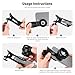 NEEWER LiteArmor Metal Frame Case for iPhone 15 Pro, Video Rig Phone Stabilizer with 67mm Filter Adapter, 17mm Lens Mounts, Universal Phone Clamp for 17mm Threaded Lens Included