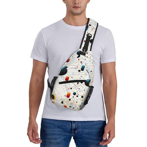 Morrales Sling Bag para Hombre y Mujer, Bolsa Urbana miniatura 2