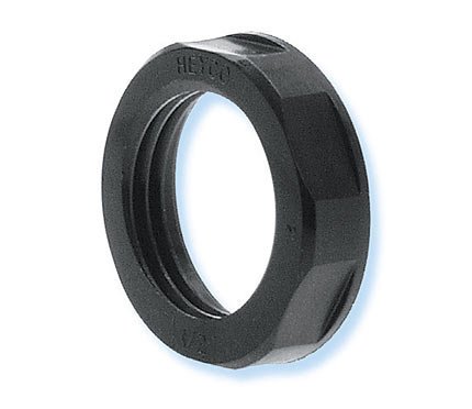 Heyco M9150 1-1/2 NPT Black Nut (10 Pack)