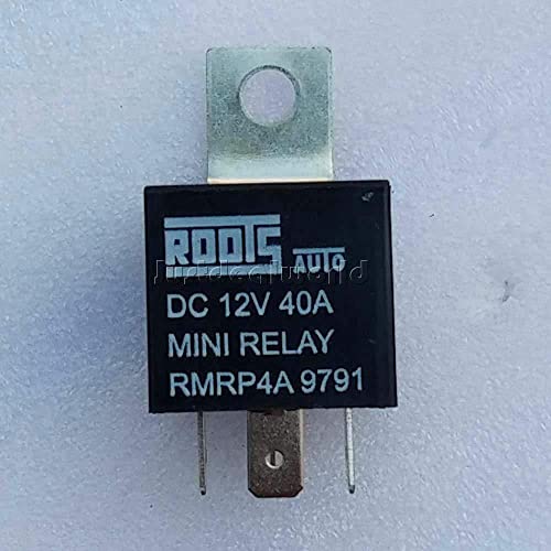 Image of Roots Horn Relay 12V | 4 pin | for Car and Motorcycle Horn (Universal) Black
