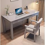 Bureau moderne en bois du milieu du siècle : cet élégant bureau offre 2 tiroirs spacieux pour organiser vos stylos, cahiers et essentiels de bureau. Améliorez votre espace de travail avec un mélange parfait de style et de fonctionnalité. Idéal pour les bureaux à domicile, les zones d'étude ou les espaces créatifs, ce bureau favorise un environnement bien rangé tout en ajoutant une touche sophistiquée à votre décoration.