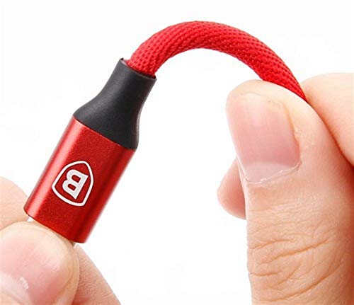 Baseus Lapatilmovil Lightning-kabel voor iPhone 1,8 m, rood - Afbeelding 5