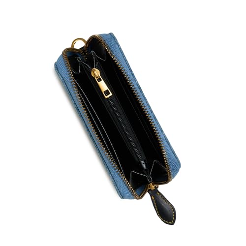 Image of Miraggio Dew Denim Wallet for Women with Wristlet | Gift for Woman