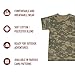 Rothco Kids Camo T-Shirt – Comfortable Outdoor Camouflage Short Sleeve Crew Neck Tee Shirt, ACU Digital Camo, S