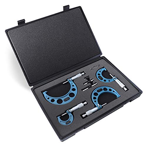 4 pcs Outside Micrometer Set, 0-4