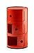 Kartell Componibile Elementos modulares, Rojo, 32 x 58.5 x 32 cm