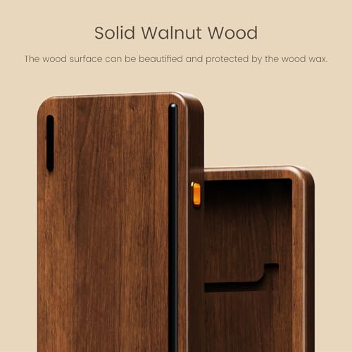 Image of Akko Mechanical Gaming Keyboard with Walnut Wooden Case, MU01 Mountain Seclusion 65% 68-Key RGB 2.4G Wireless /Bluetooth /Wired Hot-swappable Keyboard with PBT Dye-Sub Keycaps for Mac & Win