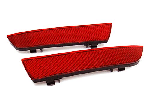 2x Riflettore per paraurti posteriore con lente rossa OEM sinistra destra compatibile con MB W447 Vito V Class dal 2014 in poi