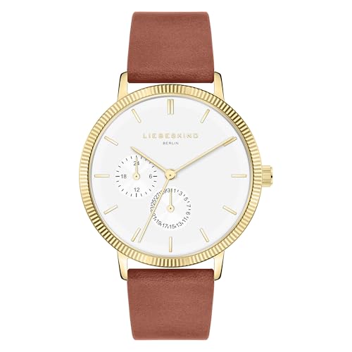 Montre multifonction haut de gamme Liebeskind Berlin LT-0426-LM placage IP Or